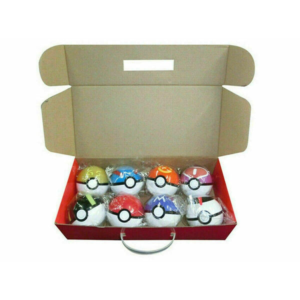 Action Toy Figures 8Pcs Pokeball Character Toys Doll Kid Toy Christmas gift