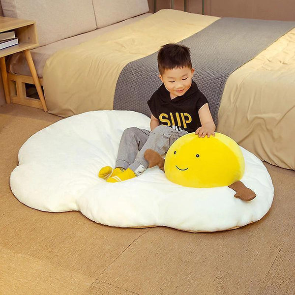 Stuffed Animals Stuffed Soft Fried Egg Toy Plush Stuffed Cartoon Poached Egg Doll Sleep Pillow Cushi