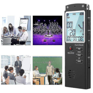 Voice recorders digital voice recorder voice activated spy sound audio recorder palyback dictaphone