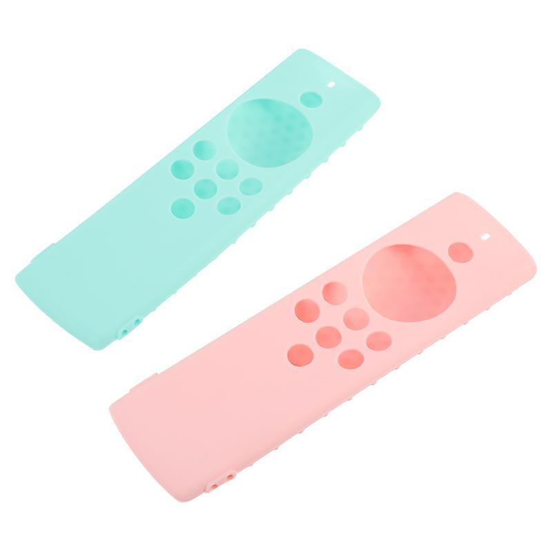 14.3x4cm Assorted Color Remote Controls 2pcs Creative Tv Controller Protection Shell Compatible With