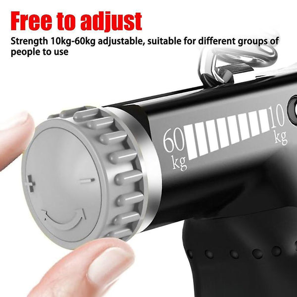 Hand exercisers adjustable heavy gripper fitness muscle hand exerciser grip wrist training grey