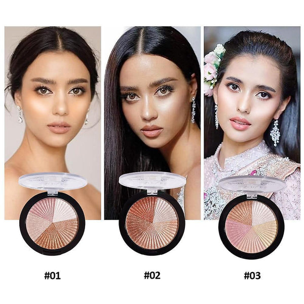 Eye shadow makeup highlighter palette face sculptor make up for women cosmetics e0155|bronzers highlighters