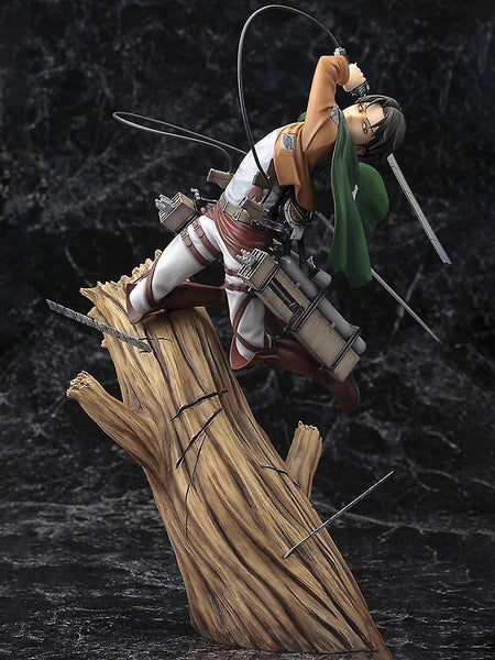 Action Toy Figures Attack on Titan Artfx J Levi Re al Package Ver. PVC Action Figure