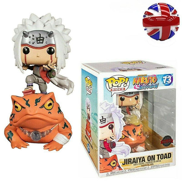 Action Toy Figures Funko POP #73 Naruto Action Figure Jiraiya on Toad Shippuden Model Christmas gift