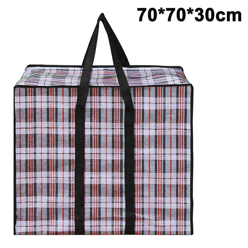 Large Storage Bag (set Of 1) With Durable Zipper Organizer Bag Moving Bag Water Resistant Carrying Bag Camping Bag For Clothes Bedding Comforte Household Storage Bags