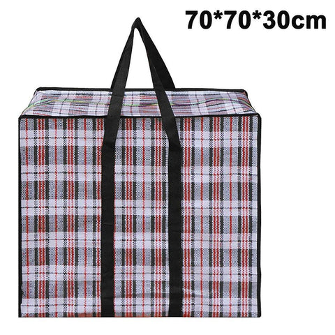 Large Storage Bag (set Of 1) With Durable Zipper Organizer Bag Moving Bag Water Resistant Carrying Bag Camping Bag For Clothes Bedding Comforte Household Storage Bags