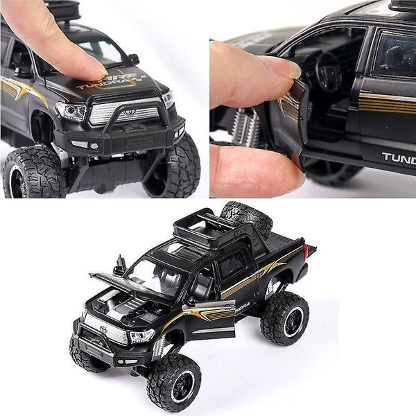 Toy Cars 1:32 Tundra Car Model Alloy Car Die Cast Toy Car Model Pull Back Children's Toy Collectible