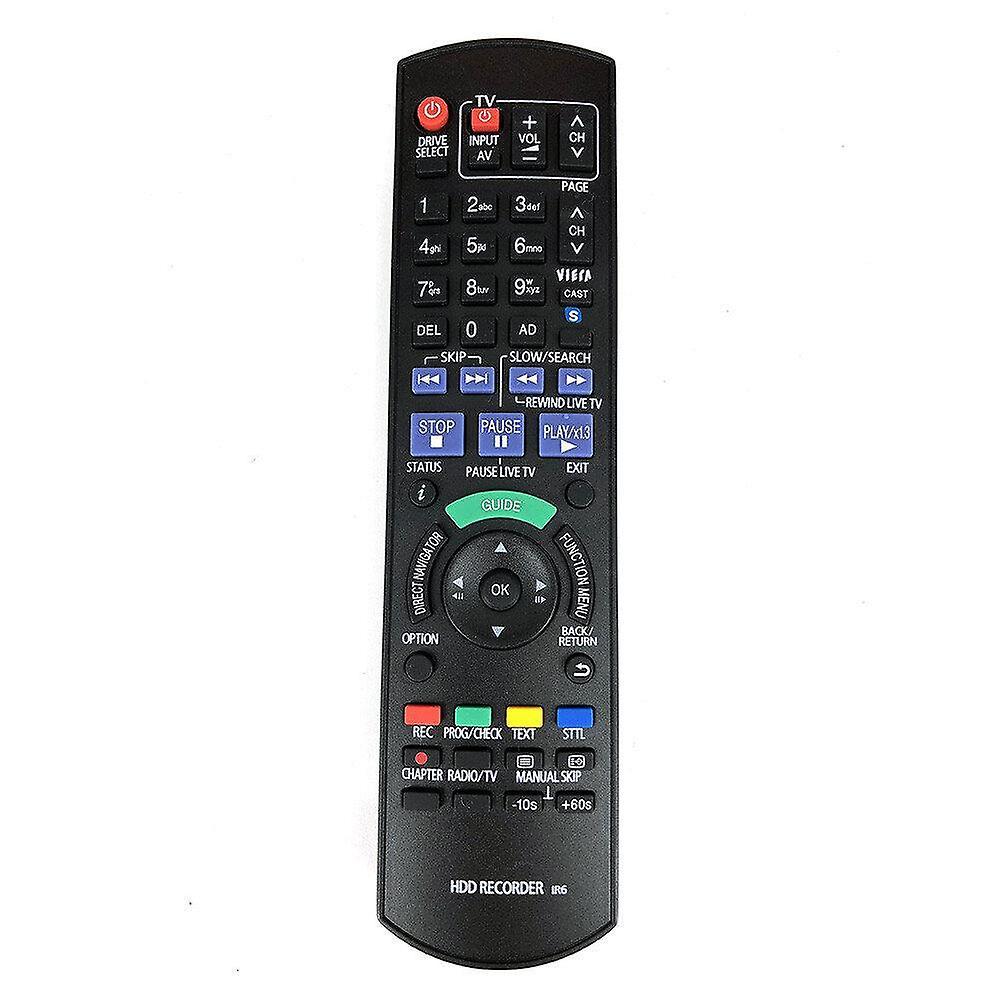 Remote controls for panasonic n2qayb000618 hdd dvd ir6 recorder remote control dmr-hw100 dmr-hw100ebk