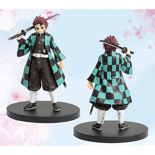 Action Toy Figures Wokex Anime 16CM Demon Slayer Kimetsu no Yaiba figure Kamado Tanjirou Action Figu