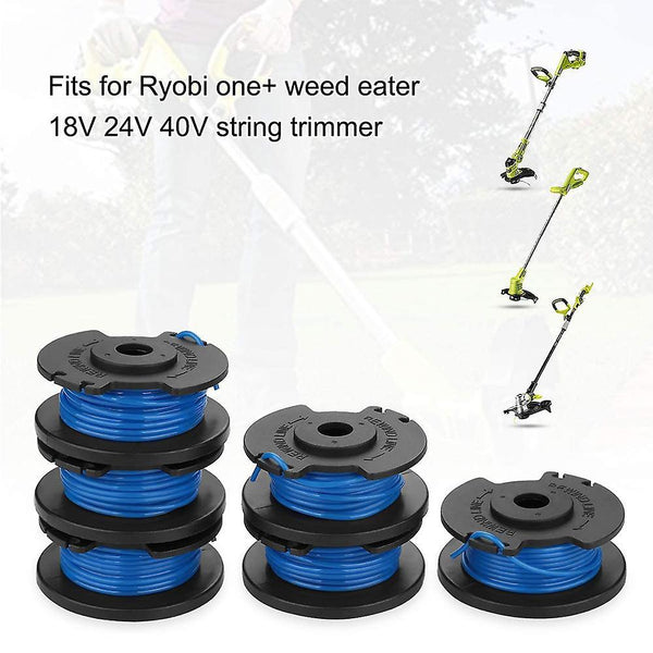 String Trimmer Replacement Spool Line Cordless Trimmer Line 8pcs Brush Mower Attachments