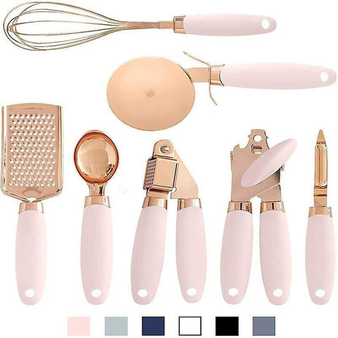 Cooking Timers kitchen 7 piece set rose gold baking Tool kitchen Trinket set kitchen tools kitchen g