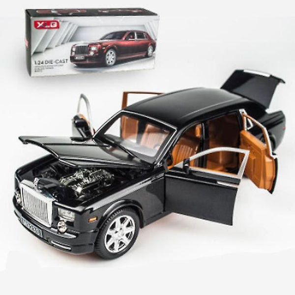 Toy Cars 1:24 Rolls Royce Phantom Metal Car Toy Alloy Car Die casting and Toy Car Child Car Model To