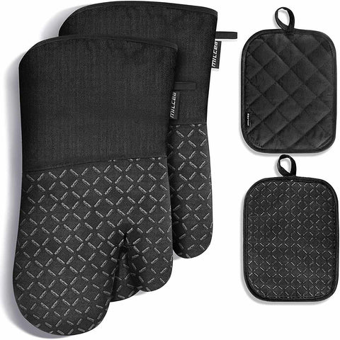 Oven Gloves Heat-resistant Potholders & Oven Gloves Baking Gloves Oven Mitts & Pot Holders