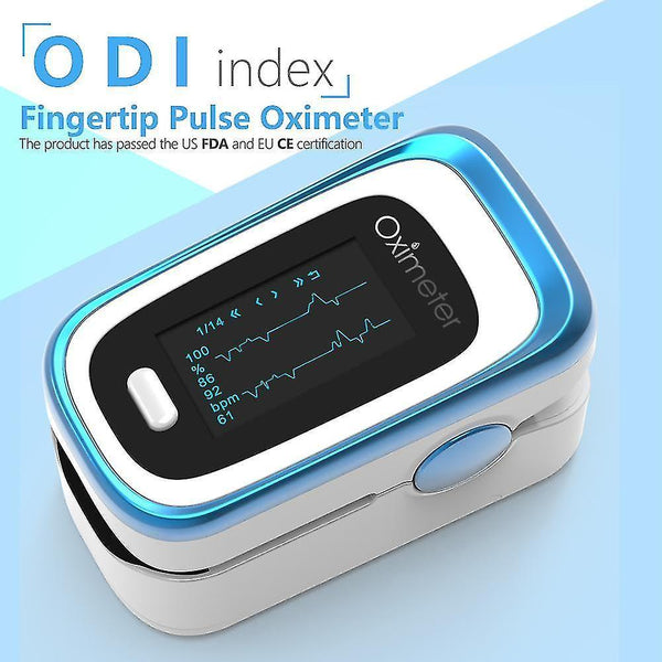 Blood pressure monitors finger pulse oximeter digital fingertip pulse oximeter oled spo2 pr 8 hours sleep monitor oxymeter