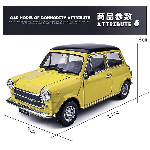 Toy Cars 1:24 Mini Cooper Car Alloy Car Model Simulation Car Decoration Collection Christmas gift To