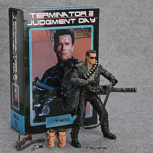 Action Toy Figures 18Cm Terminator 2: Judgment Arnold Schwarzenegger PVC Action Figure Collectible M