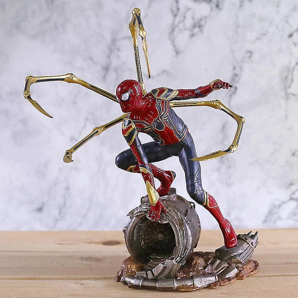 Action Toy Figures Marvel Avengers Statue Spiderman PVC Action Figure