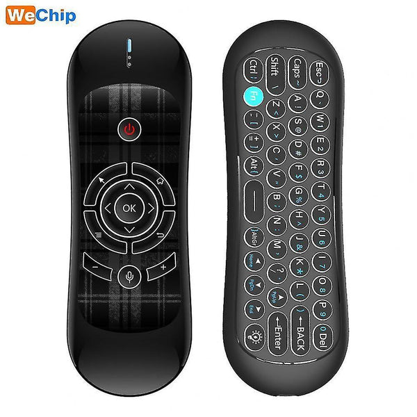 Remote controls 2.4G wireless keyboard air mouse smart remote control for android tv box pc rechargeble fly air