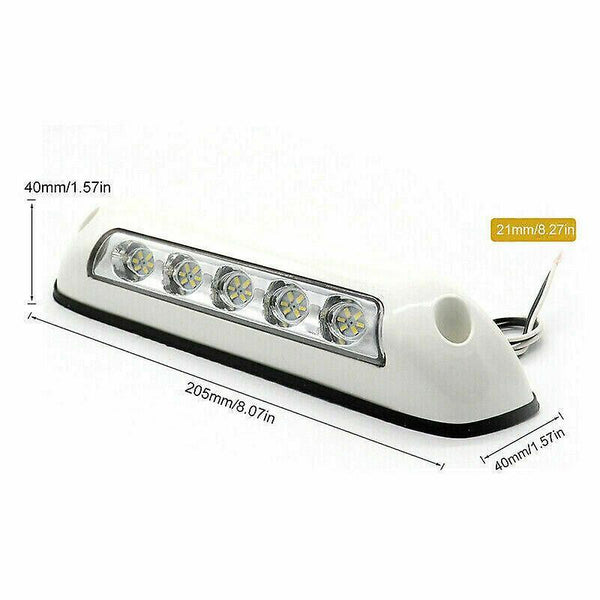 Light ropes strings led awning light 12v white waterproof longstrip lamp caravan motorhome