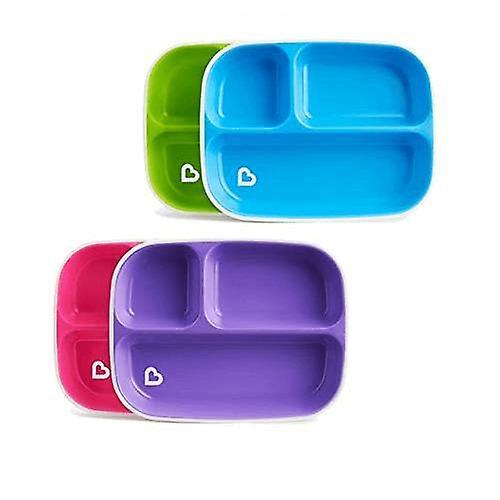 Bowls munchkin splash divided plates