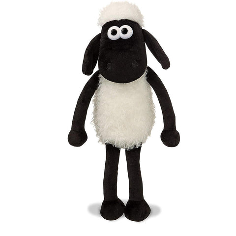 Stuffed Animals Shaun the Sheep 61173 8-inch Plush Cuddly Toy  Black and White  8in  Suitable for Ad