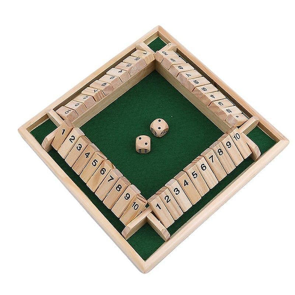 Interlocking Blocks Funny Puzzle Game For Party Club Family Games Shut The Box Board Set Number Educ