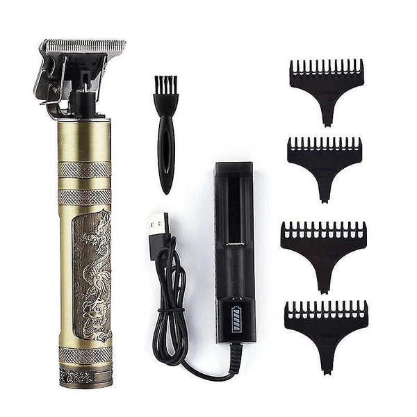 Hair Clippers Trimmers Professional barber hair clipper rechargeable electric t-outliner finish cutt