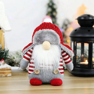 Christmas gift kids 1pcs Swedish Santa Claus Plush Doll Gnome Xmas Ornament Home