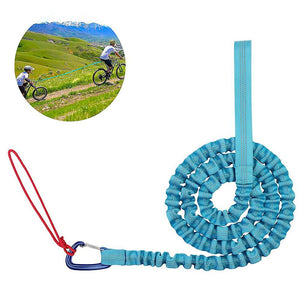 1 Pcs Kids Tow Bike Rope Bicycle Towing Rope For Kids blue Bicycle Tools