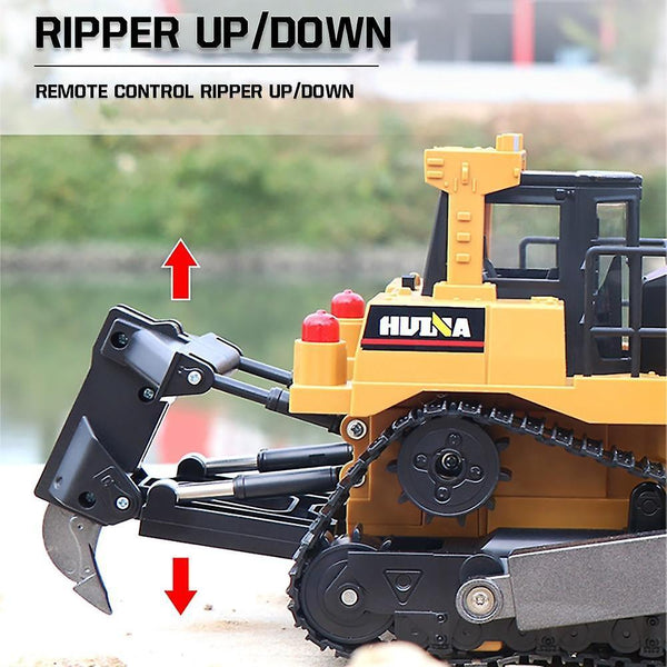 Remote Control Cars Trucks 1:16 RC Truck Heavy Bulldozer Caterpillar Engineering Controlled Car Toys