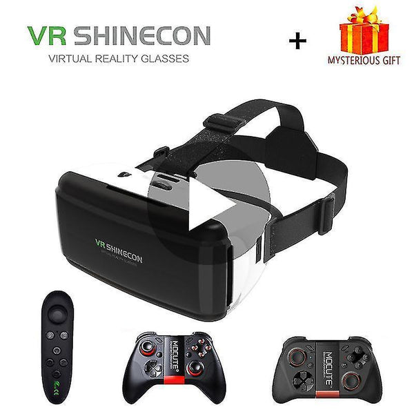 3D Glasses G06 vr shinecon vr reality glasses 3d for iphone android smart phone smartphone headset h