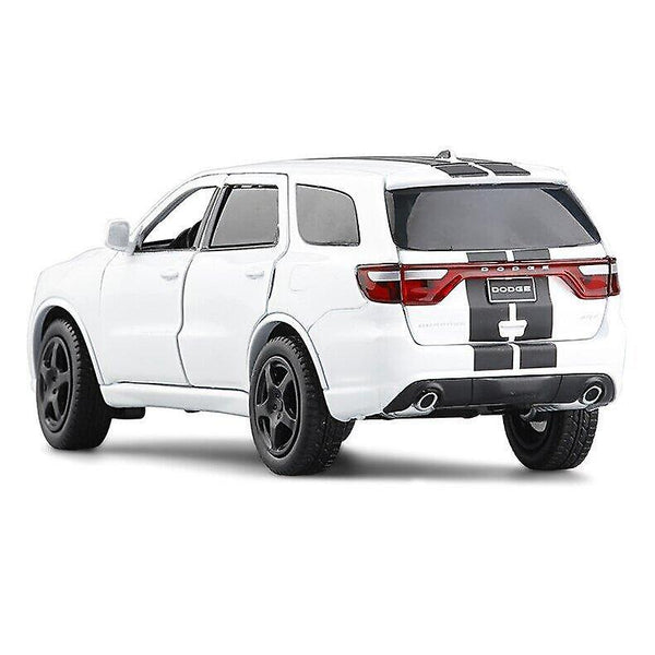 Toy Cars 1/32 Dodge Durango SRT SUV Metal Model White