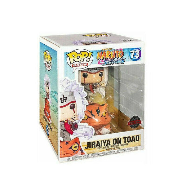 Action Toy Figures Funko POP #73 Naruto Action Figure Jiraiya on Toad Shippuden Model Christmas gift