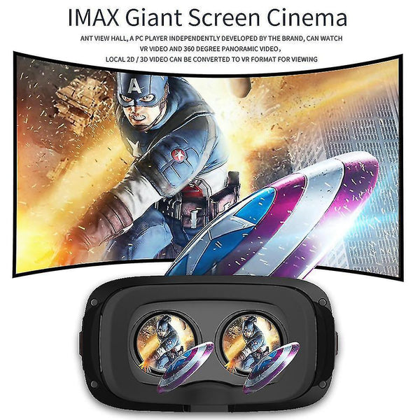 3D Glasses Original 3d virtual reality vr glasses support 0-600 myopia binocular 3d glasses headset