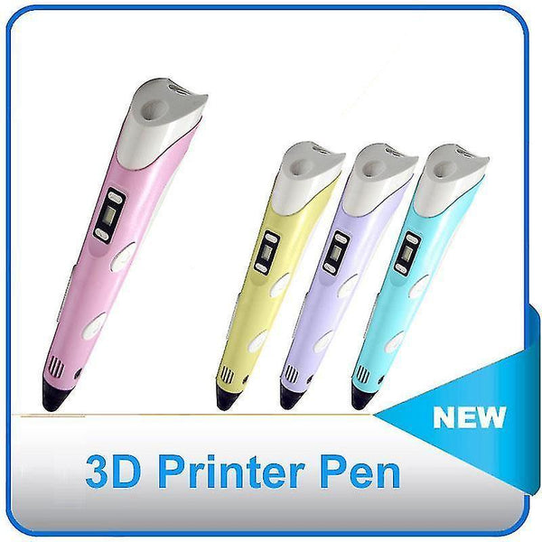 3D printers 3d pen digital display intelligent 3d printer pen high temperature graffiti painting pens creative