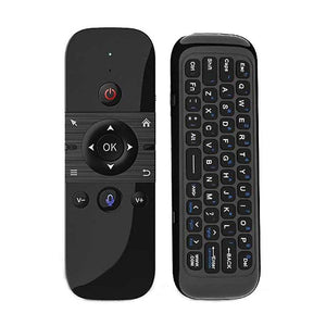 Remote controls m8 backlit air mouse smart voice remote control 2.4G rf wireless keyboard air mouse ir learning gyro