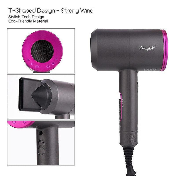 Hair dryers professional hair dryer negative ion blow dryer electric hairdryer barber salon tools hot cold