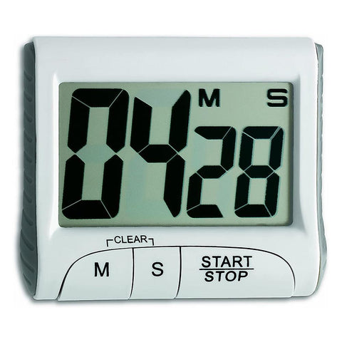 White Kitchen Timer Digital Timer Magnetic Countdown Stopwatch Kitchen Cooking Timers