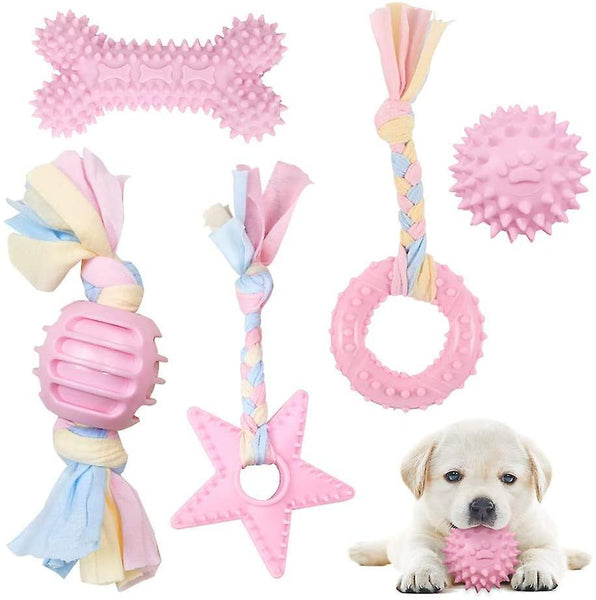 4 Packs Dog Rope Toy Puppy Chew Cotton Rope Toy Gift Dog Toys