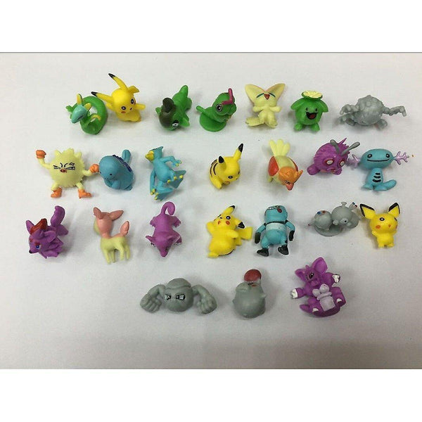 删除Action Toy Figures 24PCS Cute Pokemon Figures Kids Toy Random