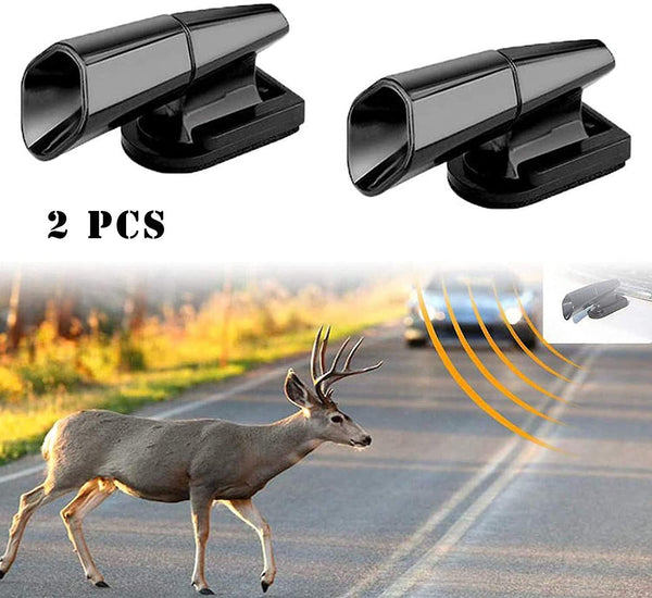 2 Deer Whistle Wildlife Warning Devices Sport & Safety Whistles