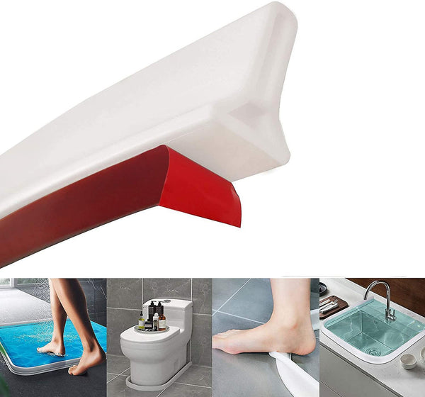 Folding Water Retention Strip For Shower Self-adhesive Silicone Protective Coatings & Sealants