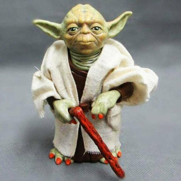 Video Game Consoles 13cm Star Wars Master Yoda Jedi Figure Collectible Model Toy Doll Christmas gift