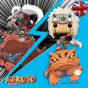 Action Toy Figures Funko POP #73 Naruto Action Figure Jiraiya on Toad Shippuden Model Christmas gift