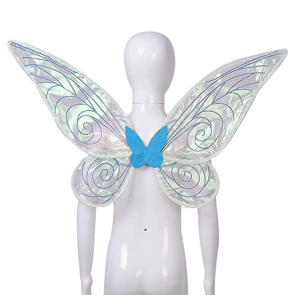 Blue Elven Wings Available Carnival Fairy Tale Elf Magical Feathers