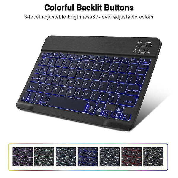 Remote controls rgb bluetooth keyboard and mouse set russian spainish wireless keyboard mouse combo rechargeable rgb