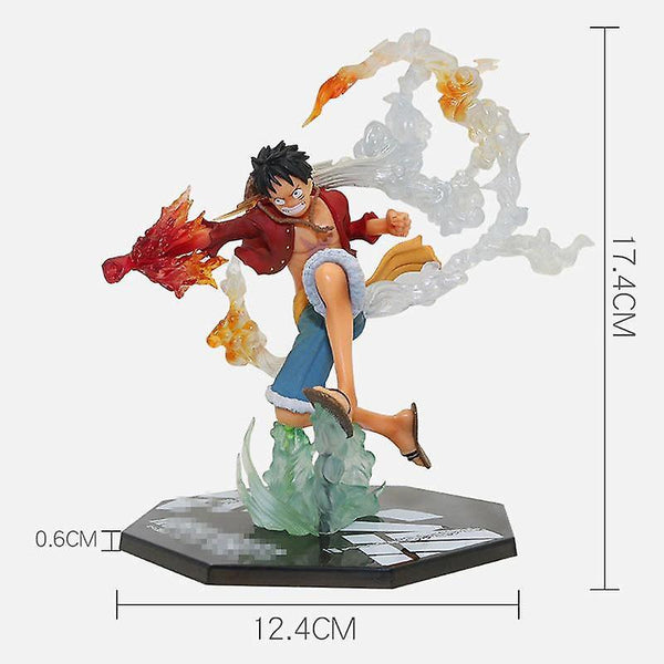 Action Toy Figures Anime Figure Fire Fist Luffy Ace Figurine Luffy