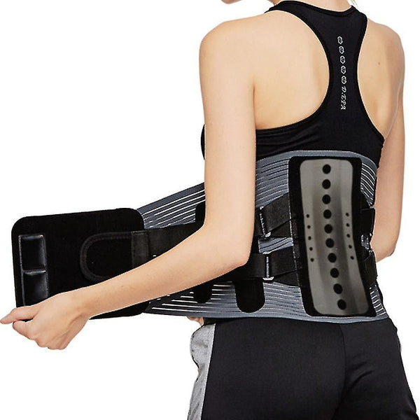 Gait belts men women adjustable waist trainer belt lower back brace spine support belt orthopedic breathable