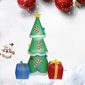 Christmas gift kids Large Inflatable Tree Decoration 180cm/70.8in Tall Led Lights