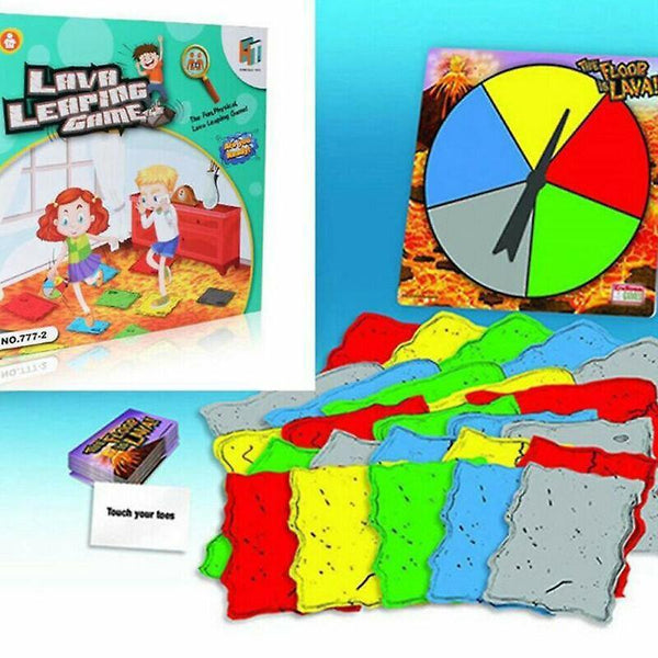 Card Games The Floor is Lava Interactive Board Game Party Kids Adults Family Game Xmas Christmas gif